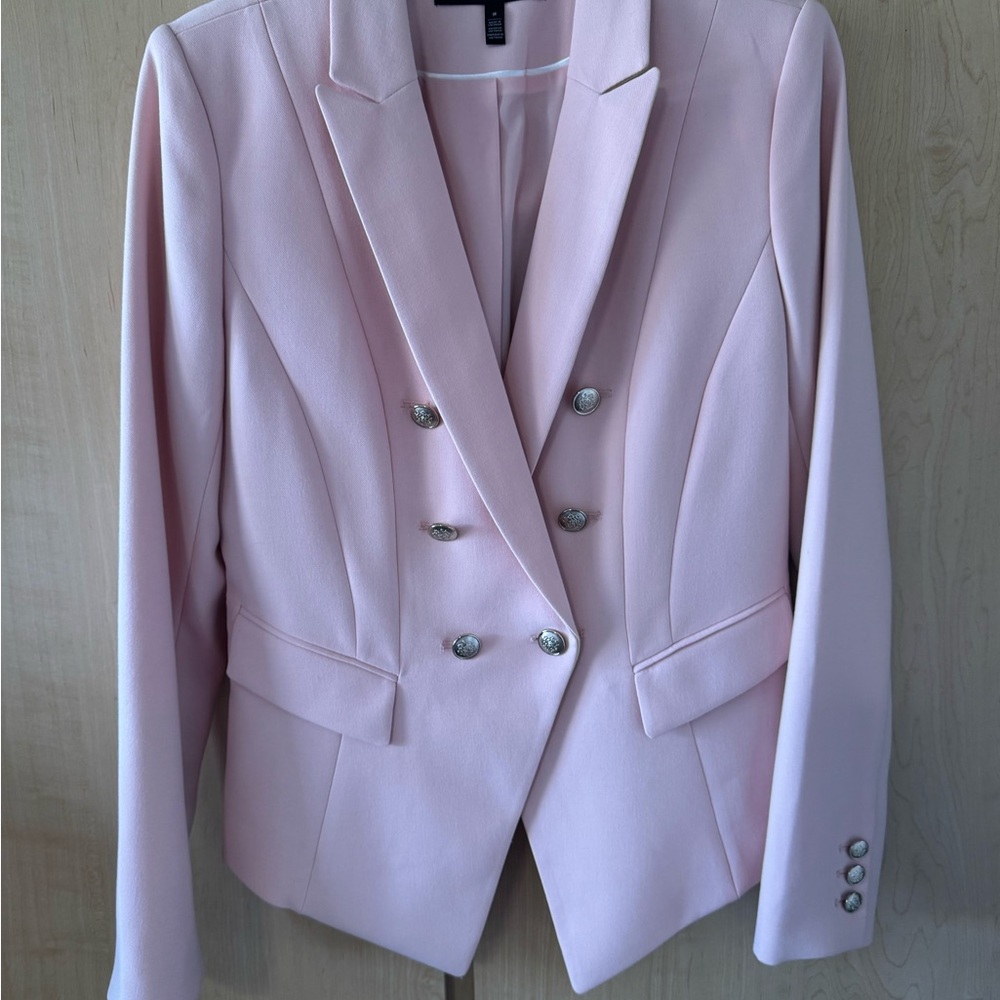 White House Black Market Light Pink Blazer